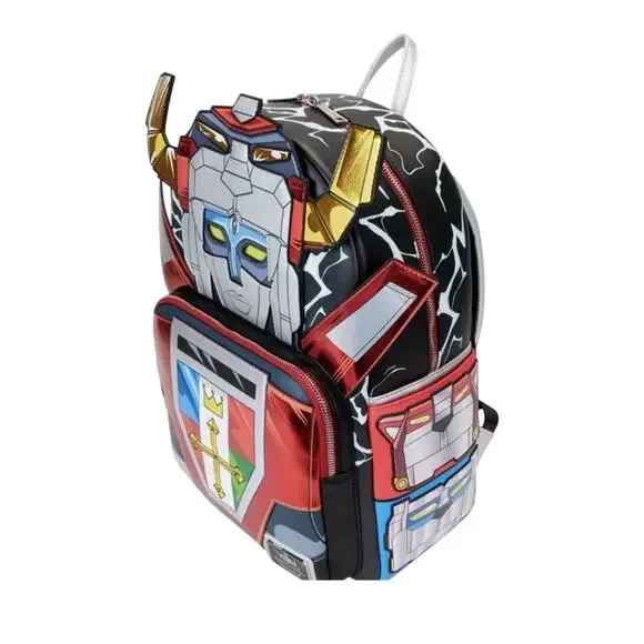 Loungefly VOLTRON SDCC LE 40th Anniversary Cosplay Light Up Full-Size Backpack